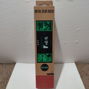 Metal Gear Solid XL Desk Pad & Coaster Set Official MGS Collectibles